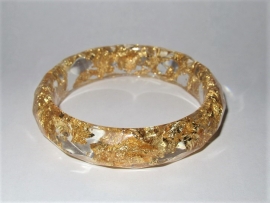 Armband met bladgoud