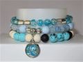 Armbanden trio blauw 2