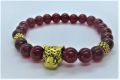 Armband Granaat Rood