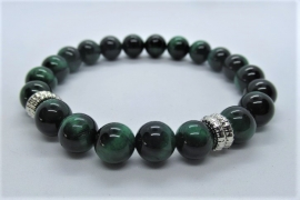 Armband Groene tijger-oog Agaat 2