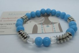 Armband - heavenly blue