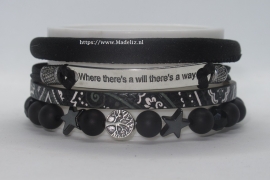 Bracelet - met tekst 