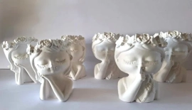 Decoratie meisje - zelf schilderen