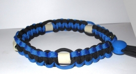 Tekenband Blauw - zwart