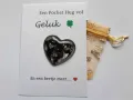 Geluk Pocket hug zwart/goud