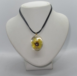 Bloem Resin-art ketting