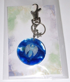 Engel hanger - blauw tinten